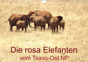 Die rosa Elefanten vom Tsavo-Ost NP (Wandkalender 2023 DIN A4 quer) von Dürr,  Brigitte