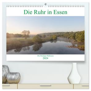 Die Ruhr in Essen (hochwertiger Premium Wandkalender 2024 DIN A2 quer), Kunstdruck in Hochglanz von Hansel,  Lukas