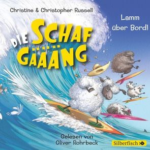 Die Schafgäääng – Lamm über Bord! von Plorin,  Eva, Rohrbeck,  Oliver, Russell,  Christine, Russell,  Christopher