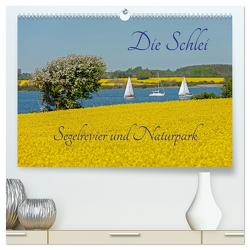 Die Schlei – Segelrevier und Naturpark (hochwertiger Premium Wandkalender 2024 DIN A2 quer), Kunstdruck in Hochglanz von Kuttig,  Siegfried