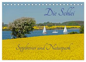 Die Schlei – Segelrevier und Naturpark (Tischkalender 2024 DIN A5 quer), CALVENDO Monatskalender von Kuttig,  Siegfried