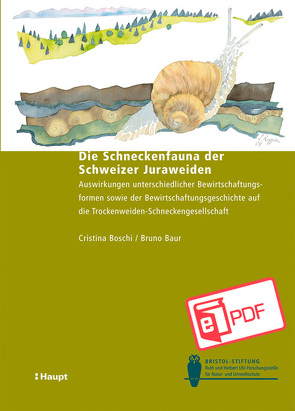 Die Schneckenfauna der Schweizer Juraweiden von Baur,  Bruno, Boschi,  Cristina