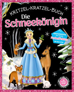 Die Schneekönigin Kritzel-Kratzel-Buch von Steingräber,  Mia