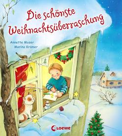 Die schönste Weihnachtsüberraschung von Krämer,  Marina, Moser,  Annette