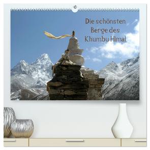 Die schönsten Berge des Khumbu Himal (hochwertiger Premium Wandkalender 2024 DIN A2 quer), Kunstdruck in Hochglanz von Albicker,  Gerhard