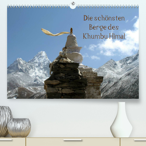 Die schönsten Berge des Khumbu Himal (Premium, hochwertiger DIN A2 Wandkalender 2023, Kunstdruck in Hochglanz) von Albicker,  Gerhard