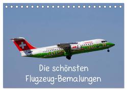 Die schönsten Flugzeug-Bemalungen (Tischkalender 2024 DIN A5 quer), CALVENDO Monatskalender von Heilscher,  Thomas