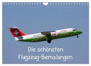 Die schönsten Flugzeug-Bemalungen (Wandkalender 2024 DIN A4 quer), CALVENDO Monatskalender von Heilscher,  Thomas