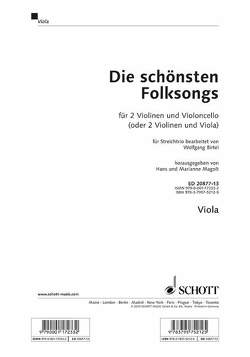 Die schönsten Folksongs von Birtel,  Wolfgang, Estenfeld-Kropp,  Christa, Magolt,  Hans, Magolt,  Marianne