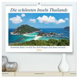 Die schönsten Inseln Thailands (hochwertiger Premium Wandkalender 2024 DIN A2 quer), Kunstdruck in Hochglanz von Härtner,  Bernd