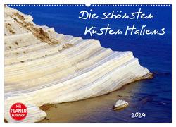 Die schönsten Küsten Italiens (Wandkalender 2024 DIN A2 quer), CALVENDO Monatskalender von Hegerfeld-Reckert,  Anneli