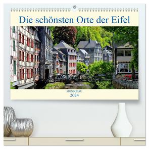 Die schönsten Orte der Eifel – Monschau (hochwertiger Premium Wandkalender 2024 DIN A2 quer), Kunstdruck in Hochglanz von Klatt,  Arno