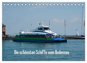Die schönsten Schiffe vom Bodensee (Tischkalender 2024 DIN A5 quer), CALVENDO Monatskalender von Karlheinz Schroth,  Dr.