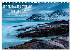 Die schönsten Strände der Lofoten – Norwegen (Wandkalender 2024 DIN A3 quer), CALVENDO Monatskalender von Gospodarek,  Mikolaj