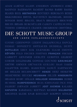 Die Schott Music Group von Gilles-Kircher,  Susanne, Hogen,  Hildegard, Mohrs,  Rainer