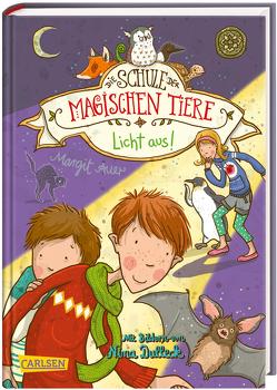 Die Schule der magischen Tiere 3: Licht aus! von Auer,  Margit, Dulleck,  Nina