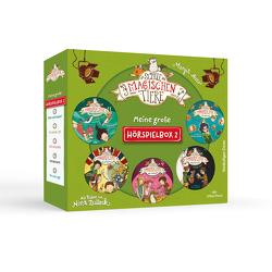 Die Schule der magischen Tiere – Hörspiele: Meine große Hörspielbox 2 von Auer,  Margit, Böttcher,  Selina, Buch,  Achim, Diverse, Elias,  Leander, Elias,  Manuel, Hanisch,  Volker, Libbach,  Gabriele, Martz,  Josephine, Schülke,  Achim, Städter-Semmelrogge,  Joanna, Stein,  Flemming