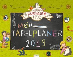 Die Schule der magischen Tiere Mein Tafelplaner 2019 von Auer,  Margit, Dulleck,  Nina