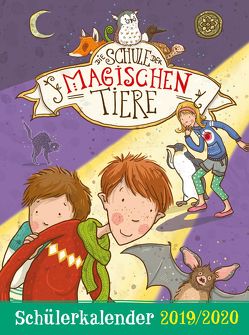 Die Schule der magischen Tiere Schülerkalender 2019/2020 von Auer,  Margit, Dulleck,  Nina