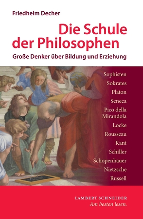 Die Schule der Philosophen von Decher,  Friedhelm