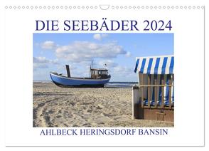 Die Seebäder 2024 (Wandkalender 2024 DIN A3 quer), CALVENDO Monatskalender von Fuchs,  Susanne
