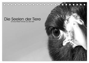 Die Seelen der wilden Tiere (Tischkalender 2024 DIN A5 quer), CALVENDO Monatskalender von Skrypzak,  Rolf