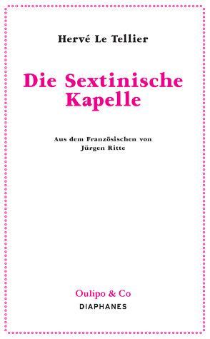 Die Sextinische Kapelle von Ritte,  Juergen, Tellier,  Hervé Le