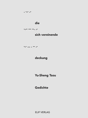 Die sich vereinende Deckung von Tsou,  Yu-Sheng