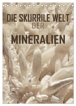 Die skurrile Welt der Mineralien (Tischkalender 2024 DIN A5 hoch), CALVENDO Monatskalender von Sock,  Reinhard