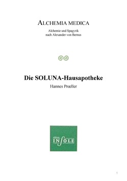 Die SOLUNA-Hausapotheke von Proeller,  Hannes