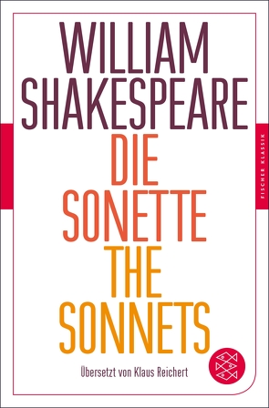 Die Sonette – The Sonnets von Reichert,  Klaus, Shakespeare,  William