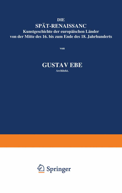 Die Spät-Renaissance von Ebe,  Gustav