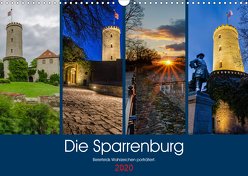 Die Sparrenburg. Bielefelds Wahrzeichen porträtiert. (Wandkalender 2020 DIN A3 quer) von Dumcke,  Rico