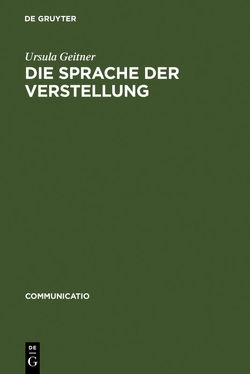 Die Sprache der Verstellung von Geitner,  Ursula