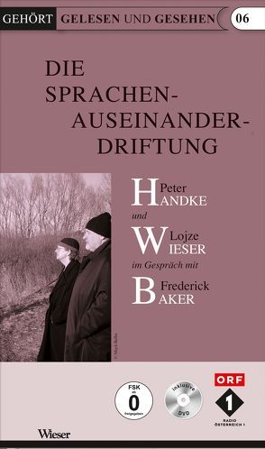 Die Sprachenauseinanderdriftung von Baker,  Frederik, Handke,  Peter, Wieser,  Lojze