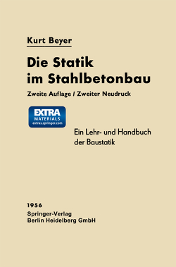 Die Statik im Stahlbetonbau von Beyer,  Käte, Beyer,  Kurt