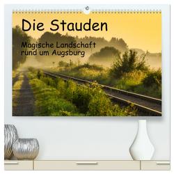 Die Stauden, magische Landschaft rund um Augsburg (hochwertiger Premium Wandkalender 2024 DIN A2 quer), Kunstdruck in Hochglanz von Böck,  Herbert