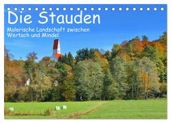 Die Stauden – Malerische Landschaft zwischen Wertach und Mindel (Tischkalender 2024 DIN A5 quer), CALVENDO Monatskalender von Böck,  Herbert