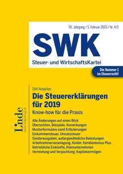 Die Steuererklärungen für 2019