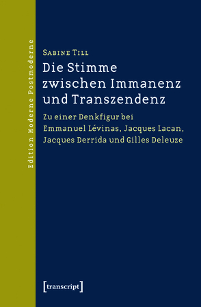 Die Stimme zwischen Immanenz und Transzendenz von Till,  Sabine