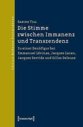 Die Stimme zwischen Immanenz und Transzendenz von Till,  Sabine