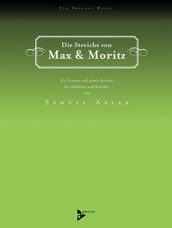 Die Streiche von Max & Moritz von Adler,  Samuel