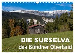 Die Surselva – das Bündner Oberland (Wandkalender 2024 DIN A3 quer), CALVENDO Monatskalender von Blochwitz - nordlichtphoto.com,  Steffi