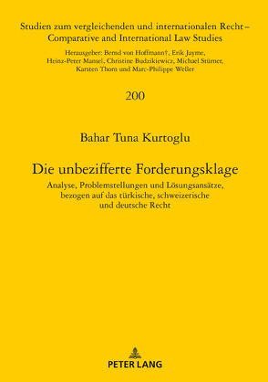 Die unbezifferte Forderungsklage von Kurtoglu,  Bahar Tuna