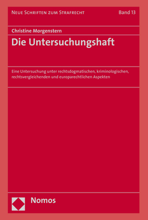 Die Untersuchungshaft von Morgenstern,  Christine