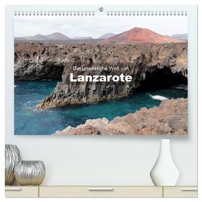 Die unwirkliche Welt von Lanzarote (hochwertiger Premium Wandkalender 2024 DIN A2 quer), Kunstdruck in Hochglanz von Janzen,  Andreas