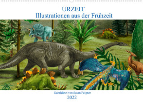 Die Urgeschichte (Wandkalender 2022 DIN A2 quer) von Susan Folgner,  dieKLEINERT/