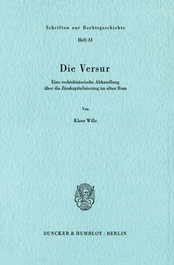 Die Versur. von Wille,  Klaus