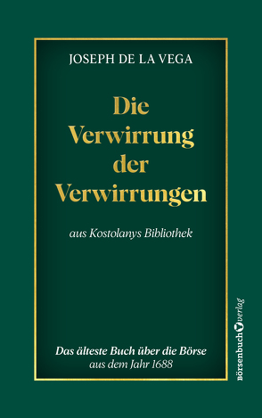 Die Verwirrung der Verwirrungen von de la Vega,  Joseph