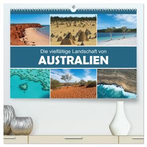 Die vielfältige Landschaft von Australien (hochwertiger Premium Wandkalender 2024 DIN A2 quer), Kunstdruck in Hochglanz von Williger,  Christina